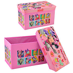 Кошик-скринька для іграшок D-3524 Minnie Mouse, в пакеті 40*25*25см TZP182