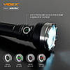 Портативний світлодіодний акумуляторний ліхтарик Videx A505C 5500Lm 5000K IP68 VLF-A505C, фото 6