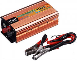 Інвертор напруги 12V DC/220V AC 1000W UKC