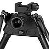 Сошки Harris Bipod S-BRMP на Picatinny, 152-229 мм, шарнірна база, підпружинені ніжки, фото 10
