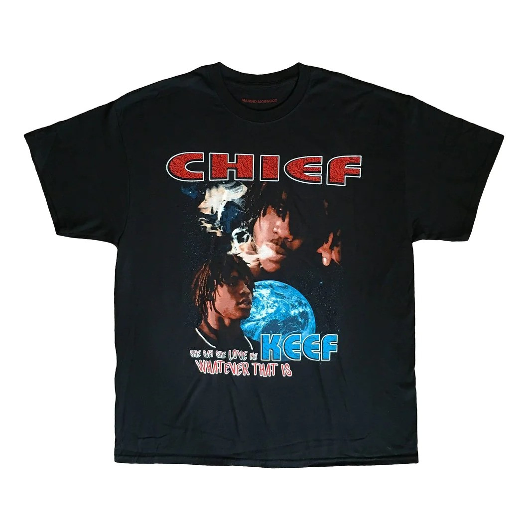 Футболка чорна Chief Keef Say She Love Me Vintage Look Tee XS