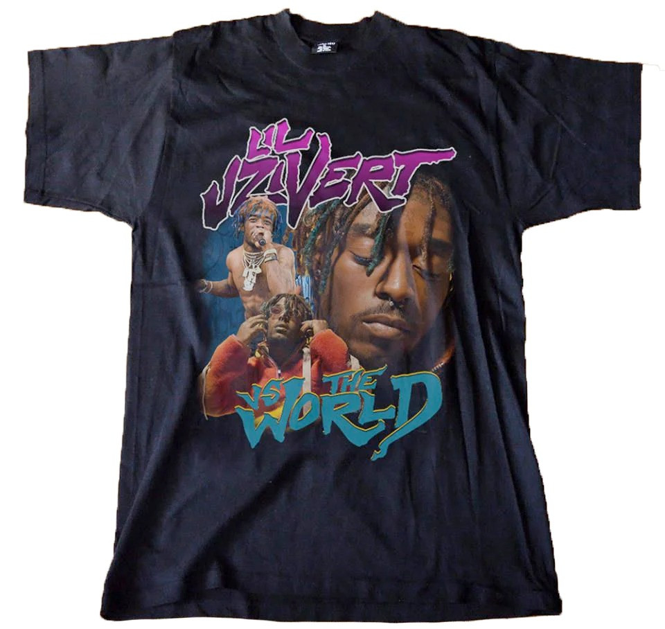 Футболка чорна Lil Uzi Vert VS The World Vintage Look T-Shirt XS, фото 1