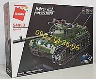 Конструктор Танк на Радіокеруванні QMAN 54003 "Танк" 418 дет.