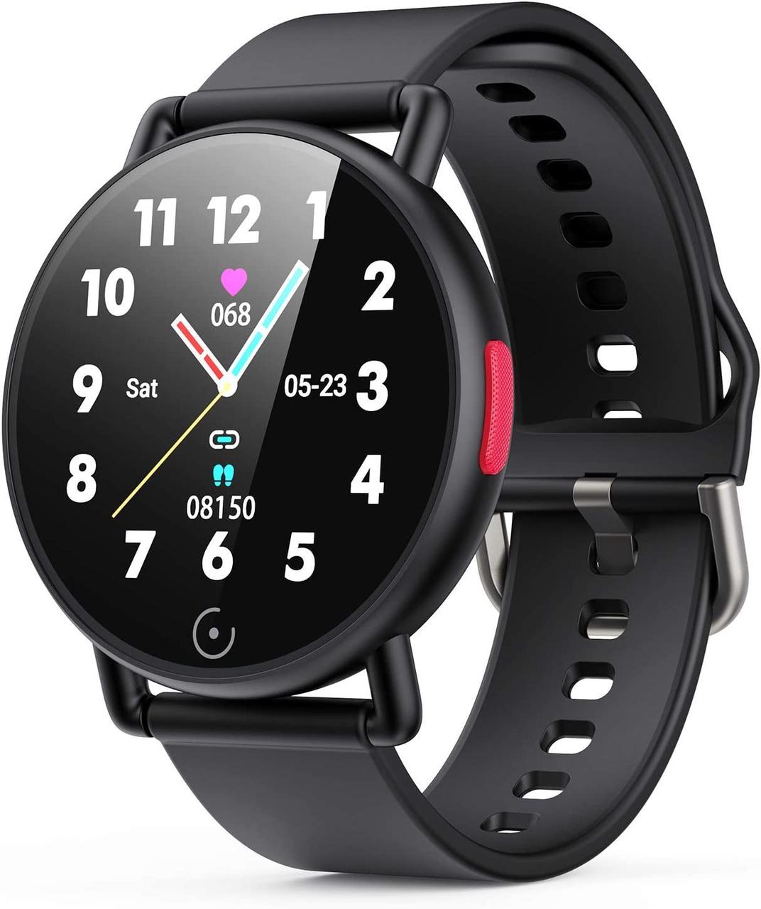 AGPTEK SmartWatch Хлопчики Чоловіки Жінки IP68 Фітнес-годинник Легкий 42 г з 1,3-дюймовим сенсо, Amazon, Німеччина