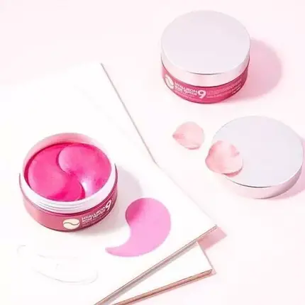 Патчі з пептидами і трояндою Medi-Peel Hyaluron Rose Peptide Eye Patch, 60 шт, фото 3