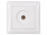 Pозетка телевізійна PRIMERA (білий) 3009