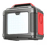 Портативна зарядна станція HOCO DB28 300W Iron Gray+Red yL., фото 3