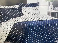 Комплект постельного белья Maison D'or Sweet Dreams Navy сатин 220-160 см синий