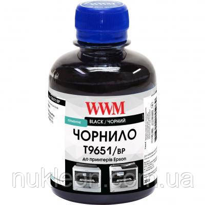 Популярний! Чорнило WWM Epson WF-M5799DWF/WF-M5299DW 200г Black Pigmented (T9651/BP) - Краща якість тільки на Nukleon.com.ua