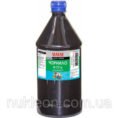 Популярний! Чорнило WWM HP №177/84 1000г black (H77/B-4) - Краща якість тільки на Nukleon.com.ua