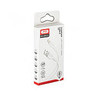 USB кабель XO-NB212 Lightning 2.1A 1м (белый)