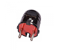 Вилка LUXEL без з/к чорний 1101