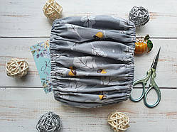 Чохол для п'ялець Nurge 126 мм Жолудi на сірому