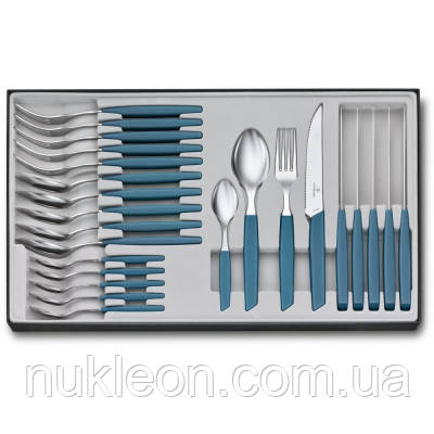 Набор Столовых Приборов Victorinox Swiss Modern Table Set 24 Шт Steak ...