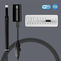 Отоскоп-ендоскоп HD з Wi-Fi/USB для смартфона – універсальний бороскоп J7B