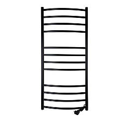 Рушникосушарка UNIO LDE ER 1200-500-12 BLK Драбинка Дуга Еліт електро чорна