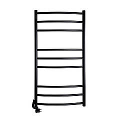 Рушникосушарка UNIO LDE EL 1000-500-9 BLK Драбинка Дуга Еліт електро чорна