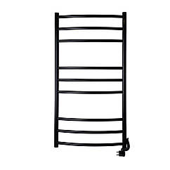 Рушникосушарка UNIO LDE ER 1000-500-9 BLK Драбинка Дуга Еліт електро чорна