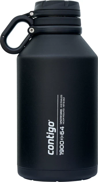 Термос Contigo Grand, об'єм 1,9л, чорний (2156008), фото 1