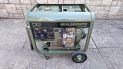 Дизель-генераторна електростанція DE-6500 E1 military series 5,2/4,8 кВт. 220 В.