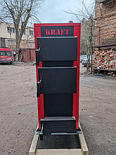 Опалювальний твердопаливний котел KRAFT 24 кВт Площа 240 м2