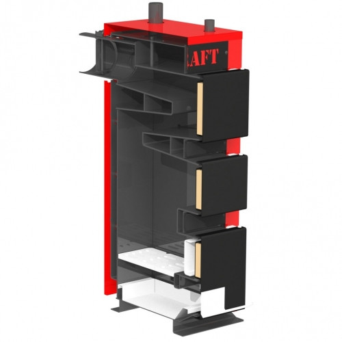 Бюджетный твердотопливный котел для дома Kraft серия K мощностью 12 квт Площадь 120 м2 - фото 6 - id-p1371947621