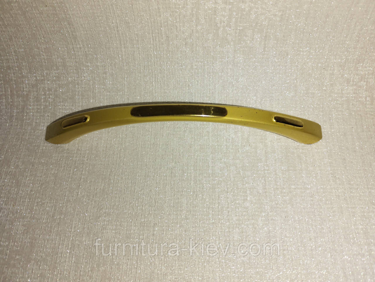 Ручка мебельна 96мм Матовая -Золото, фото 1