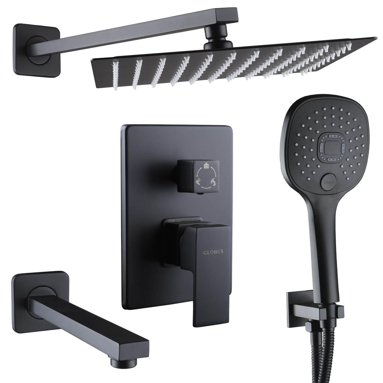 Душова система Globus Lux SMART GLM-305L-BB, фото 1