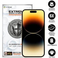 Защитная пленка Противоударная iPhone 14 Pro X-One Extreme Shock Eliminator Matte Series, 4th -Матовая