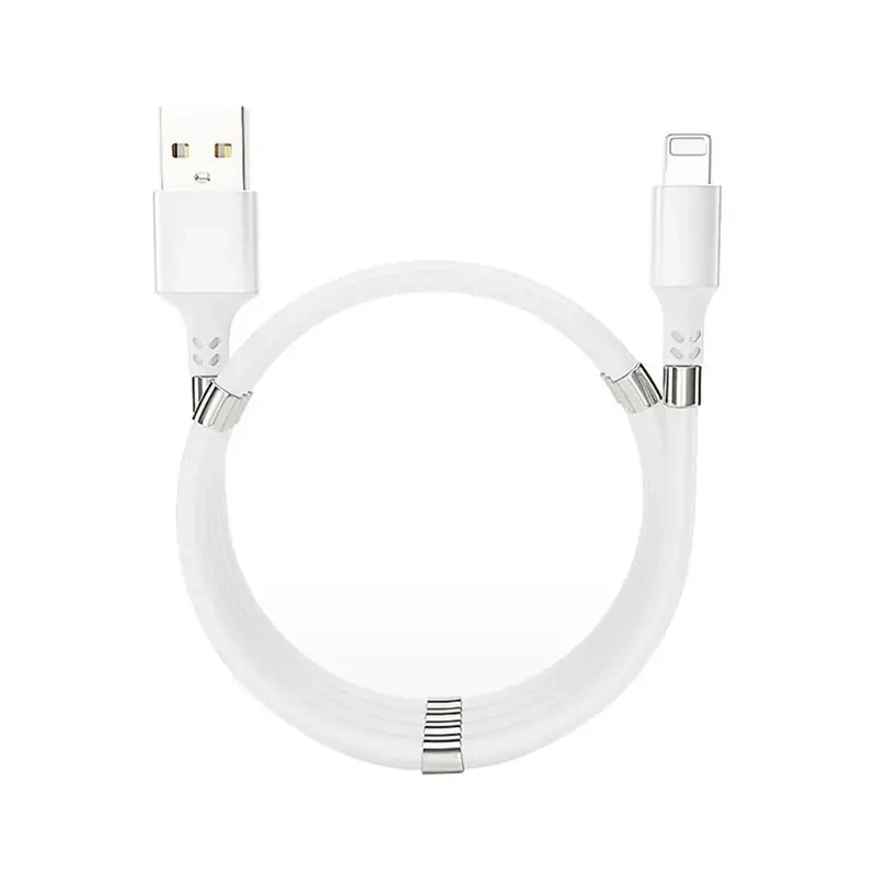 Магнитный кабель MagLink Lightning / Шнур для зарядки айфона 1м (ID ...