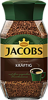 Кофе сублимированный Jacobs Cronat Kraftig 190 грамм в стеклянной банке