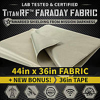 Комплект ткани TitanRF Faraday высокоэкранирующая ТКАНЬ