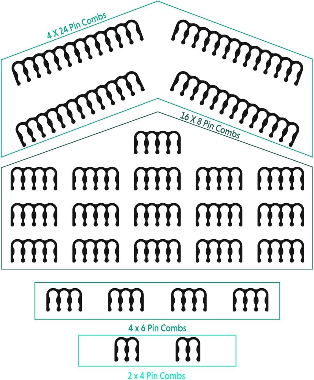 LINKUP - Combs for PSU Cable Extension
