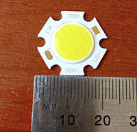 Светодиод 5W YGY-0502 (дим. светод.-13мм) подложка 20мм.