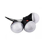 Сонячна зарядна станція Cclamp CL-01 4W LED ліхтар багатофункціональний з 3 кемпінговими лампочками, фото 7