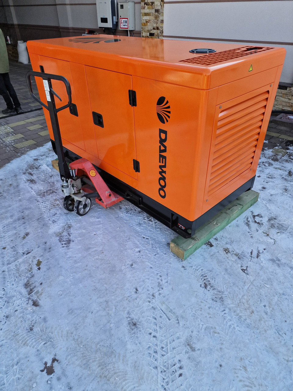 Промисловий генератор Daewoo 55 kw