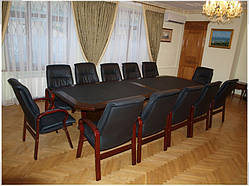 Стіл конференційний Класика YFT 166 (3300 мм) лісовий горіх