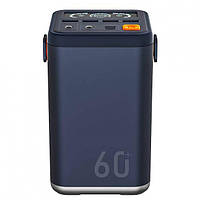 Павербанк 60000 mAh 30W iBattery O2 Project для ноутбука телефона (РК-дисплей +4 USB-порти) Power Bank