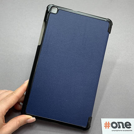 Чохол-книга для Samsung Galaxy Tab A 8.0 2019 T290 / T295 книжка на планшет Самсунг таб а темно-синя v7r, фото 3
