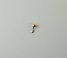 Мормишка вольфрамова "Куля" 0,15 гр. бронза (арт. Ш-1)