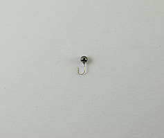 Мормишка вольфрамова "Куля" 0,14 гр. чорна (арт. Ш-9)