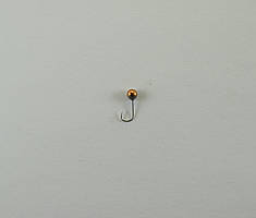 Мормишка вольфрамова "Куля" 0,14 гр. бронза (арт. Ш-9)