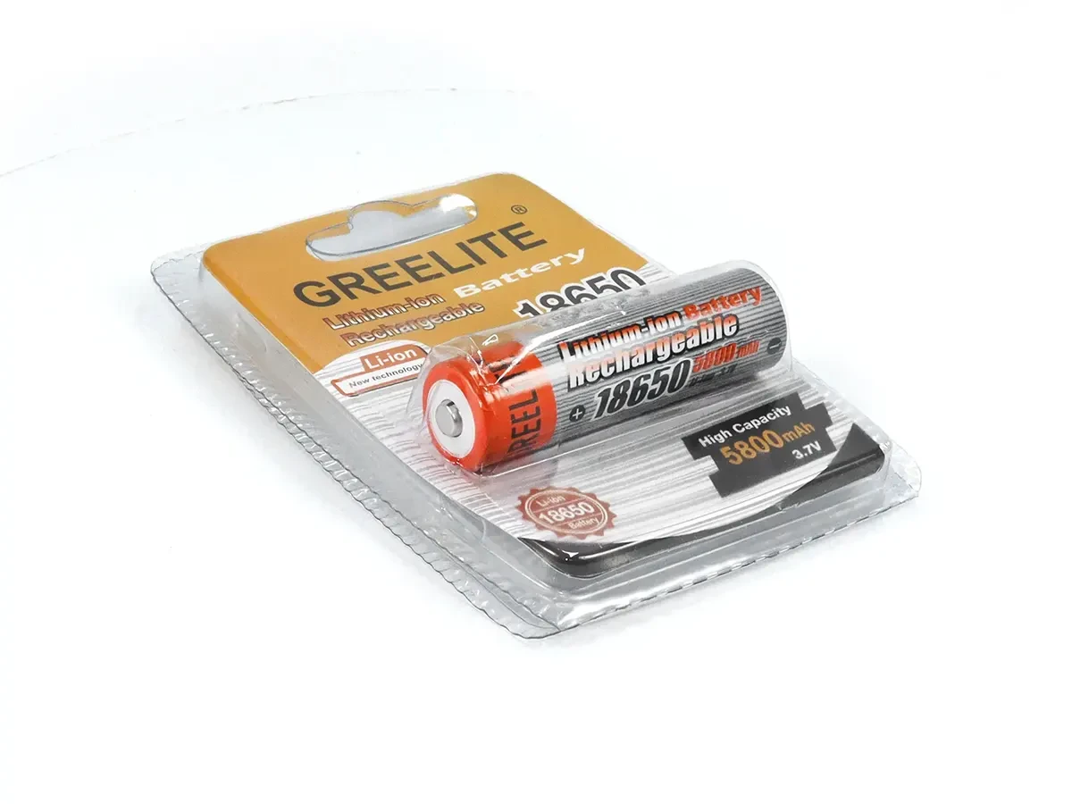 Акумулятор 18650 5800мАг 3,7В Li-Ion Greelite FST-01 400шт 9749