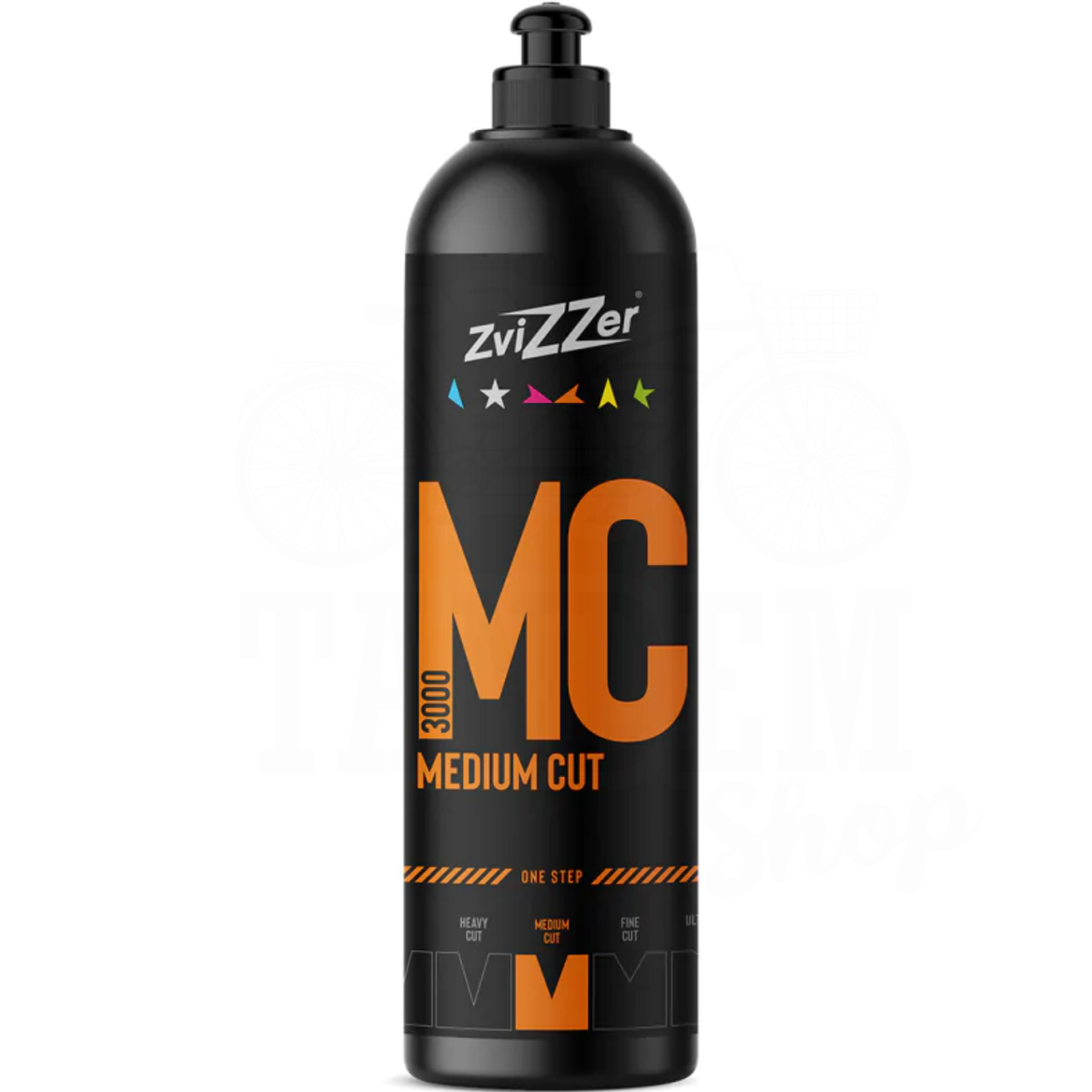 Полірувальна паста середньозерниста ZviZZer MC 3000 Medium Cut, 750 мл