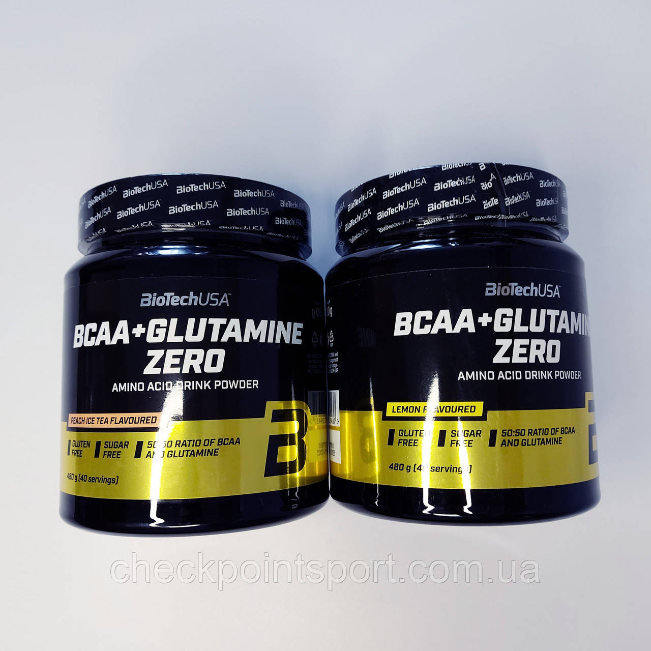 Купить Аминокислоты BCAA+Glutamine ZERO BioTech 480 грам, цена 1083