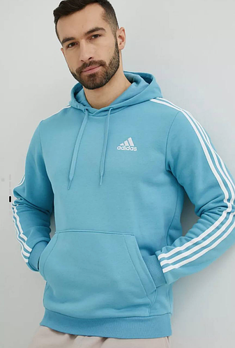 Оригинальная кофта ADIDAS худи адидас оригинал голубой размер М (ID ...