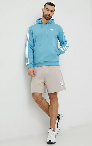Оригинальная кофта ADIDAS худи адидас оригинал голубой размер М (ID ...