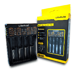 Зарядний пристрій LiitoKala Lii-402 для акумуляторів 18650/АА/ААА та інших, 4 слоти