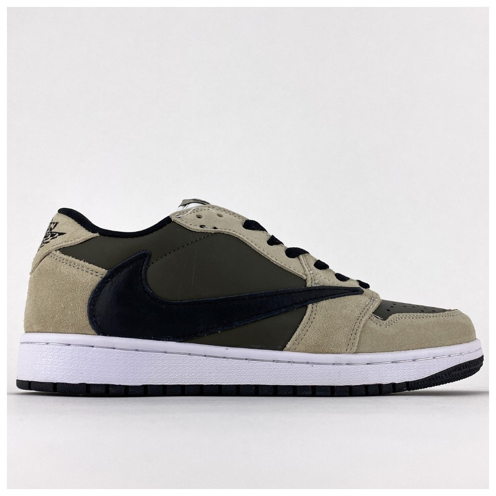 Чоловічі кросівки Nike Air Jordan 1 Low x Travis Scott Retro, кросівки найк аір джордан 1 Тревіс Скотт лов аїр