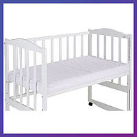 Матрас для детской кроватки Babyroom BKP-11 (кокос, поролон) 11 см белый